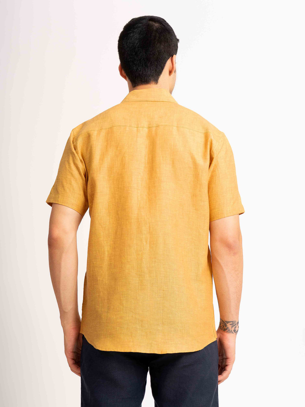 ST4U Men's Pure Linen Half Sleeve Shirt – Occar